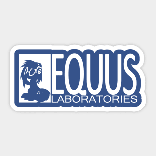 Equus Laboratories: White Sticker